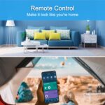 YNF Mini Smart Plug, Simple Setup with One Voice Command, Smart Plugs That Compatible with Alexa , Remote Control, Timer & Schedule, BLE Mesh Plug Requires Alexa Echo （4 Pack） - Image 4