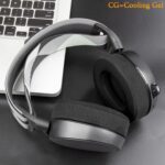 SOULWIT Cooling-Gel Earpads Replacement for SteelSeries Arctis 1/3/5/Arctis 7/7+/7P/7P+/7X/7X+/9/9X/Pro/Prime(Do Not Fit Any Arctis Nova) Headset, Ear Pads Cushions with Ice Silk Fabric - Black - Image 4