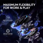 Logitech G502 X Plus Lightspeed Wireless Optical Mouse - LIGHTFORCE hybrid switches, LIGHTSYNC RGB, HERO 25K gaming sensor, compatible with PC - macOS/Windows - Black - Image 7