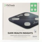 FitTrack Dara Smart BMI Digital Scale - Measure Weight and Body Fat - Most Accurate Bluetooth Glass Bathroom Scale (Black) - Image 5