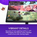 Alienware AW2724DM Gaming Monitor - 27" QHD 180Hz w Overclock, AMD FreeSync Premium Pro, NVIDIA G-SYNC, VESA Display - Black,Black/Silver - Image 6