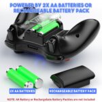 Gamrombo 2 Pack Replacement for Xbox 360 Controller, Wireless Controllers Gamepad Upgraded Joystick Compatible with 360 & Slim, Windows 11/10/8/7 PC Controller - Image 8