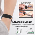 Braided Band Compatible for Whoop 4.0, Integrated Case and Strap Band‌, Magnetic Adjustable Buckle Design, Breathable Soft Elastic Replacement Strap Sport Wristband for Whoop 4.0 - Image 7