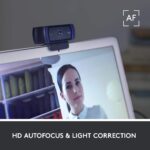 Logitech HD Pro Webcam C920, 1080p Widescreen Video Calling and Recording-(Renewed) - Image 4
