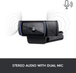 Logitech HD Pro Webcam C920, 1080p Widescreen Video Calling and Recording-(Renewed) - Image 5