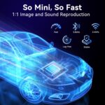 Wireless Android Auto Adapter, Wireless carplay Adapter, Latest NFC Touchscreen Connectivity, Wireless Plug-and-Play for Android Devices (Android 11 and Above) - Image 6