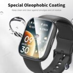 Compatible for Amazfit Active 2 Screen Protector, [6 Pack] Full Coverage TPU Clear Film Compatible for Amazfit Active 2 Smart Watch 44mm (6 Pack) - Image 4