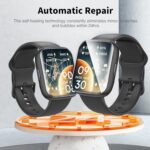 Compatible for Amazfit Active 2 Screen Protector, [6 Pack] Full Coverage TPU Clear Film Compatible for Amazfit Active 2 Smart Watch 44mm (6 Pack) - Image 6