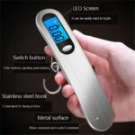 Luggage Scale, 50kg/110lb Portable Mini Suitcase Scale Household Digital Display Scale Applied Aircraft Luggage Outdoor Scale Weighing Balance - Image 3