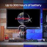 HyperX Cloud Alpha Wireless - Gaming Headset for PC, 300-hour battery life, DTS Headphone:X Spatial Audio, Memory foam, Dual Chamber Drivers, Noise-canceling mic, Durable aluminum frame,Red - Image 3