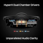 HyperX Cloud Alpha Wireless - Gaming Headset for PC, 300-hour battery life, DTS Headphone:X Spatial Audio, Memory foam, Dual Chamber Drivers, Noise-canceling mic, Durable aluminum frame,Red - Image 5