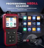 Obd2 Scanner with Battery Tester Enhanced fixd car Diagnostic Tool Code Reader for Cars and Trucks Check Engine Light Reader Clears Vehicle Error Codes for All OBD II Since 1996 - Image 3
