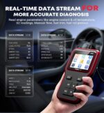 Obd2 Scanner with Battery Tester Enhanced fixd car Diagnostic Tool Code Reader for Cars and Trucks Check Engine Light Reader Clears Vehicle Error Codes for All OBD II Since 1996 - Image 4