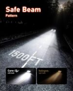 Hikari 2025 25000LM 9004 HB1 Dual Beam LED Bulbs, Fog Light, 45W Upgraded Core-9, High Lumens LED Kit, 6000k Cool White, IP68 Waterproof, Fgolight - Image 4