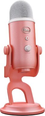 Blue Microphones Yeti USB Microphone Aurora Collection (Pink Dawn) Bundle with Pop Filter (2 Items) - Image 3