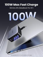 UGREEN Nexode 100W USB C Charger Block, 5-Port GaN Charger Laptop Charger Type C Charger Fast Charging Compatible with MacBook Pro/Air, iPhone 16/15, Galaxy S24, iPad Air, Pixel 8, Steam Deck - Image 3