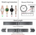 ZPJPPLX 14/16/18/20/22/24mm Metal Watch Band, Stainless Steel Quick Release Strap for Men Women - Image 3
