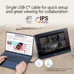 Asus ZenScreen MB16QHG 16" WQXGA LED Monitor - 16:10-16" Class - in-Plane Switching (IPS) Technology - LED Backlight - 2560 x 1600-16.7 Million Colors - 500 Nit - 5 ms - 120 Hz Refresh R - Image 5