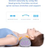 Bespilow Small Neck Roll Pillow,Say Goodbye to Neck Pain, Cervical Memory Foam Pillow for Tension Muscle Relief, Ergonomic Support, Shoulder Pain Relaxer with Breathable Pillowcase, Odorless - Image 4