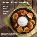 Instant Pot Vortex 6QT XL Air Fryer, 4-in-1 Functions that Crisps, Roasts, Reheats, Bakes for Quick Easy Meals, 100+ In-App Recipes, is Dishwasher-Safe, from the Makers of Instant Pot, Black - Image 3