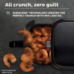 Instant Pot Vortex 6QT XL Air Fryer, 4-in-1 Functions that Crisps, Roasts, Reheats, Bakes for Quick Easy Meals, 100+ In-App Recipes, is Dishwasher-Safe, from the Makers of Instant Pot, Black - Image 4