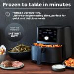 Instant Pot Vortex 6QT XL Air Fryer, 4-in-1 Functions that Crisps, Roasts, Reheats, Bakes for Quick Easy Meals, 100+ In-App Recipes, is Dishwasher-Safe, from the Makers of Instant Pot, Black - Image 5