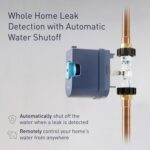 Moen Flo Smart Water Monitor and Automatic Shutoff Sensor, Wi-Fi Connected Water Leak Detector for 1-Inch Diameter Pipe, 900-006 - Image 3