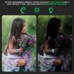 Waterproof Air Tag (2 Pack), Soft Silicone Air Tag Hidden, Lightweight GPS Tracker Compatible with Apple AirTag (Grow in Dark Blue & Green) - Image 4