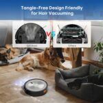 Robot Vacuum Cleaner - 2-in-1 Robot Vacuum and Mop Combo, 2500Pa Suction, Smart Navigation, Alexa & Google Assistant Compatible, Auto Recharge, Anti-Fall, Pet Hair Removal, Z-Shape Cleaning Mode - Image 5