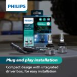 Philips UltinonSport H3 LED Bulb for Fog Light and Powersports Headlights, 2 Pack - Image 3