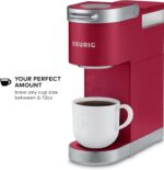 Keurig K-Mini Plus Single Serve K-Cup Pod Coffee Maker, with 6 to 12oz Brew Size, Stores up to 9 K-Cup Pods, Travel Mug Friendly, Cardinal Red - Image 5