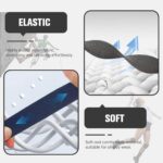 2Packs Compatible with Whoop 4.0 Bicep/Ankle Band, 40cm Adjustable Nylon Strap, Breathable Design for Fitness Training, Washable & Durable (No U-shape Frame) - Image 5
