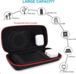 Power Bank Hard Travel Case Medium Compatible RAV Power 26800/20100/20000mAh, Anker Power Core 26800mAh/ PowerCore +26800mAh, INIU 10000mAh and Miady 10000/15000mAh (Medium Black) - Image 6
