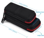 Power Bank Hard Travel Case Medium Compatible RAV Power 26800/20100/20000mAh, Anker Power Core 26800mAh/ PowerCore +26800mAh, INIU 10000mAh and Miady 10000/15000mAh (Medium Black) - Image 7