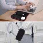 Power Bank Hard Travel Case Medium Compatible RAV Power 26800/20100/20000mAh, Anker Power Core 26800mAh/ PowerCore +26800mAh, INIU 10000mAh and Miady 10000/15000mAh (Medium Black) - Image 8