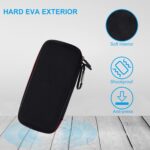 Power Bank Hard Travel Case Medium Compatible RAV Power 26800/20100/20000mAh, Anker Power Core 26800mAh/ PowerCore +26800mAh, INIU 10000mAh and Miady 10000/15000mAh (Medium Black) - Image 9