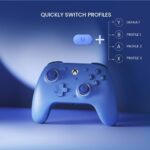 GameSir G7 SE Wired Controller for Xbox Series X|S, Xbox One & Windows 10/11, Plug and Play Gaming Gamepad with Hall Effect Joysticks/Hall Trigger, 3.5mm Audio Jack (Blue) - Image 6
