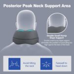 Cozyhealth Travel Neck Pillow for While Sleeping on Airplane, Memory Foam Comfort Travel Pillow, Gently Neck Head Support Sleeping Rest, Airplane Car and Home Use (Large) - Image 6