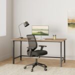 Ergonomic Office Chair Home Mesh Desk Chair with Adjustable Arms - Mid Back Computer Chairs for Adults - Swivel Task Chair Comfortable for Home Office (Black) - Image 3