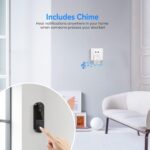 1080p Wireless Video Doorbell Camera, Night Vision, Smart AI Human Detection, Two-Way Talk, Battery Powered, 2.4GHz Wi-Fi, Cloud Storage - Image 5
