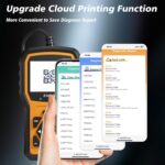 ZMOON ZM301 OBD2 Scanner Diagnostic Tool, Car Code Reader OBDII/EOBD Diagnostic Scan Tool for All Cars After 1996 - Image 4