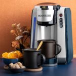 Mixpresso Single Serve Coffee Brewer K-Cup Pods Compatible & Ground coffee, Single Serve K-Cup Coffee Maker With 4 Brew Sizes 45oz, Quick Brewing with Auto Shut-Off, Rapid Brew Technology - Image 5
