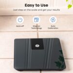GE Bathroom Scale Body Weight: Digital BMI Weight Balance Scales FSA HSA Eligible Heavy Duty Measuring Device for People Accurate Bluetooth Weighing Electronic Weigh Machine, Black - Image 5