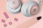 SteelSeries Nova Booster Pack -Gaming Headset Accessory - Nylon Headband - Customize with Unique Speaker Plates - Rose Quartz - Image 4