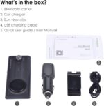 Avantree CK11 Hands Free Bluetooth 5.0 Car Kits, 3W Loud Speakerphone, Support Siri Assistant & Motion Auto On Off, Volume Knob, Wireless in Car Handsfree Speaker with Visor Clip - Titannium - Image 4