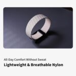 Breathable Nylon Bands with U Shaped Bracket compatible with whoop 4.0, Odor Resistant, Easy to use and Perfect for Every Occasion, 24cm, Starlight, Black, Grey - Image 3