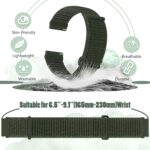 Quick Release Nylon Watch Band 18mm 20mm 22mm for Women Men Nylon Sport Loop Watch Straps Adjustable Breathable Replacement Bands, 3 PCS - Image 4