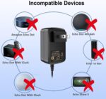 30W Power Cord for Alexa Echo Show 8, Echo Show 10, Echo Show 15, Echo 4th Gen Echo 3rd Gen, 18.5V 1.67A AC Adapter with 5.9ft Power Cable - Image 5