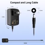 30W Power Cord for Alexa Echo Show 8, Echo Show 10, Echo Show 15, Echo 4th Gen Echo 3rd Gen, 18.5V 1.67A AC Adapter with 5.9ft Power Cable - Image 7