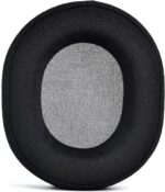 HS65 HS55 Earpads - defean Replacement Ear Pads Cover Cushions Compatible with Corsair HS65 HS55 Surround Gaming Headset,High-Density Noise Cancelling Foam (Black Breathable Fabric) - Image 4